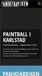 Mobile Screenshot of panikfabriken.se